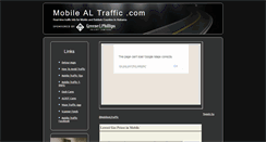 Desktop Screenshot of mobilealtraffic.com